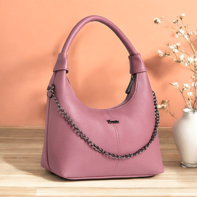 Exotic Purple Sling Bag Floral Textured Slingbag with Dual Carrying Straps – Chic & Functional Design