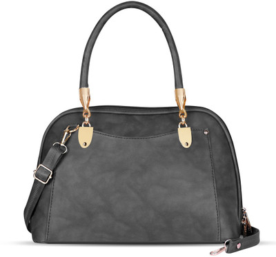 KAVRIXA Grey Sling Bag Grey Gorgeous Faux Leather Handbag For Women And Girls KX- HB04