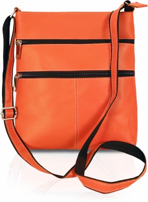 NihaRika Collections Orange Sling Bag NRC_SL-CB