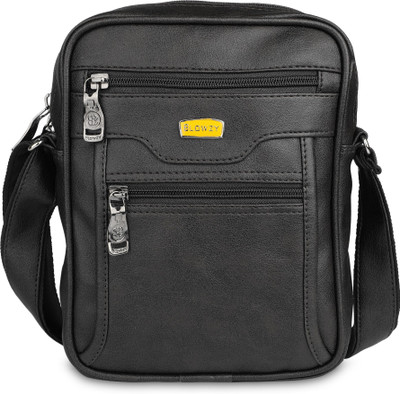 Zadinga Black Sling Bag Crossbody Messenger Bag