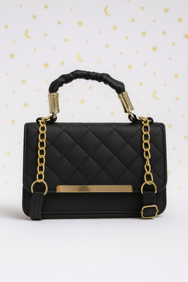AI FASHION Black Sling Bag Black Woman And Girl Siling Bag