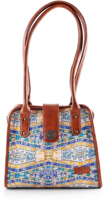 Rudhiraworld Women Blue Shoulder Bag