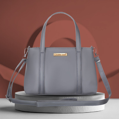 Leather Land Grey, Gold, Multicolor Sling Bag Base Belt Sling in Stone Grey