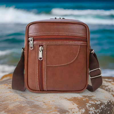 JairaJ Tan Sling Bag Men Sling Bag extra large