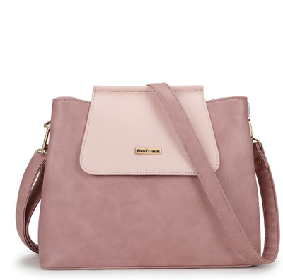 Fastrack Pink Satchel Solid