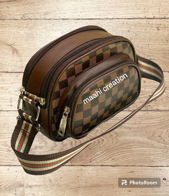 Maahi Creation Brown Sling Bag Sling bags