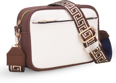 Fadedge White Sling Bag CROSSBODY AND SHOULDER BAG (FRN-001)