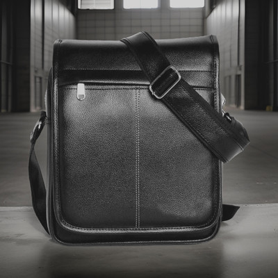 house of common Black Sling Bag Men Sling Bag extra large