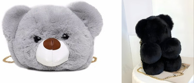 Nappmall Brown, Multicolor Sling Bag CUTE SOFT CAT SLING BAG FOR PICNIC,TRAVEL LATEST DESIGN BEST FOR GIFT(Pack of 2)