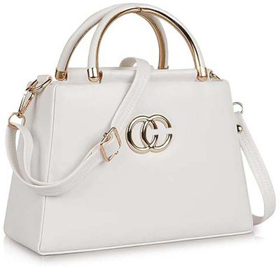 Fadedge White Sling Bag CROSSBODY AND SHOULDER BAG FOR WOMENS AND GIRLS (RNG-001)