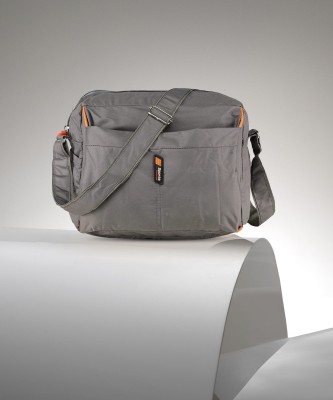 Atipriya Grey Sling Bag Men's and Women's Polyester Sling Crossbody Bag, pack of 1 multicolor