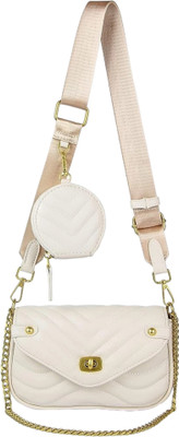santorini White Sling Bag Small mini sling bag for womens