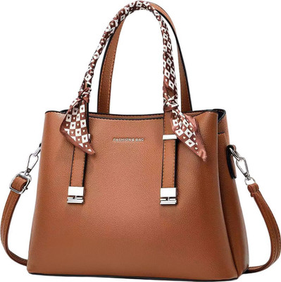 carry&style Brown Sling Bag Stylish Handbag for Women | Shoulder & Tote Bag with Detachable Sling Strap