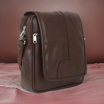 JairaJ Brown Sling Bag Men Sling Bag extra large side bag for men