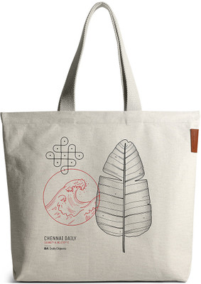 DailyObjects Khaki Tote Chennai City Tote Bag