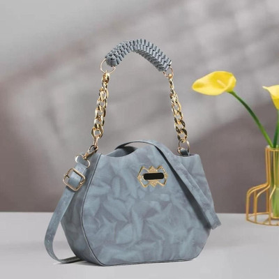 Nariox Grey Sling Bag Stylish new sling bag for Girls and women