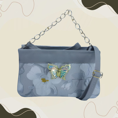 GILMORA Grey Sling Bag Grey premium sling bag