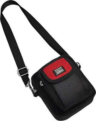 Wolfster Red Sling Bag Front Pocket Side Bag/Crossbody Messenger Bag For Men Office Business & Travel