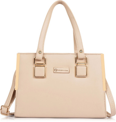 Golden Star Beige Sling Bag Hand-held Bag