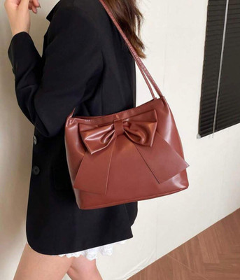LIZIQI Brown Sling Bag Shoulder Bag For Women