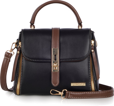 LUVOKSI Black, Brown Sling Bag Cityeze