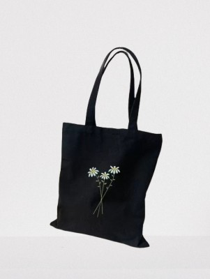 THE SACK CO Black Shoulder Bag Stylish Look Black Shoulder Bag