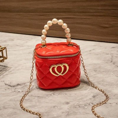 CLASSO Red Sling Bag Silicon jelly mini bag