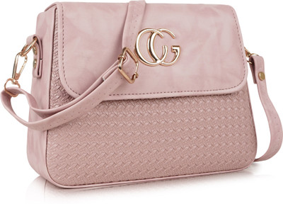 ALONZO Pink Sling Bag TRENDY DESIGN CROSS BODY SLING BAG FOR WOMENS AND GIRLS