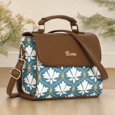 Exotic Clear, Green Sling Bag DualtoneminiSlingBag