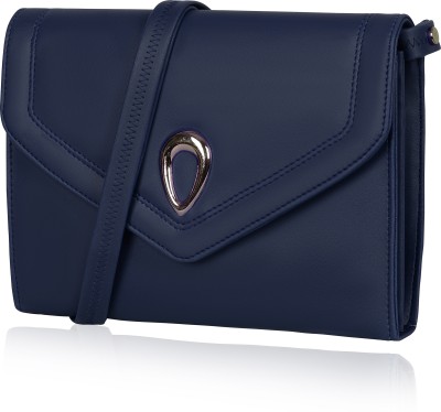 HAVELOOK Blue Sling Bag Women's Sling Cross-Body Bags With Adjustable Shoulder Strap & 2 pockets