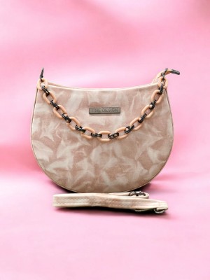 house of common Pink Sling Bag Women Printed Sling Bag