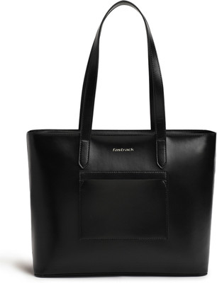 Fastrack Black Tote Solid