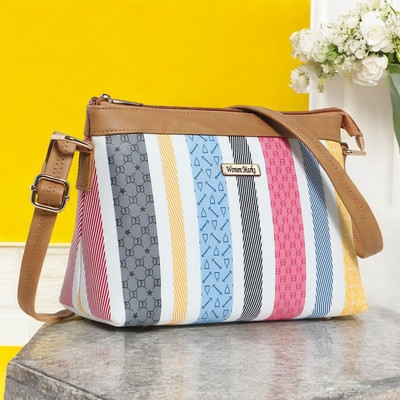 Women Marks Yellow Sling Bag BFT-03-PONCHO-YELLOW