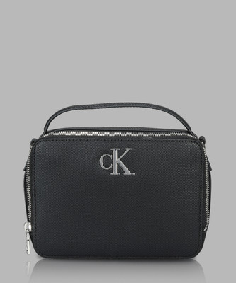 Calvin Klein Black Sling Bag MINIMAL MONOGRAM CAMERA BAG18 T