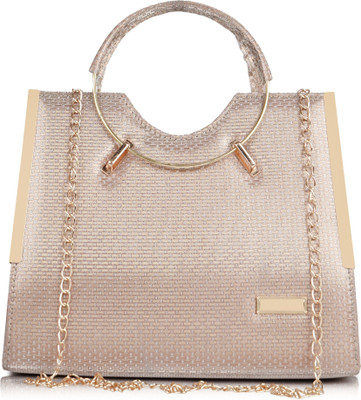 Skorpio Gold, Clear Sling Bag Bridal Party Trendy Sling Bag For Women Stylish Design Shoulder Women Handbag