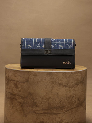 ZOUK Blue Clutch Tarini Clutch - Lakshadweep Azure