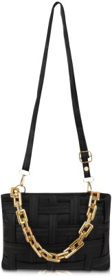 house of common Black Sling Bag Designer Sling Bag for Women_HOC