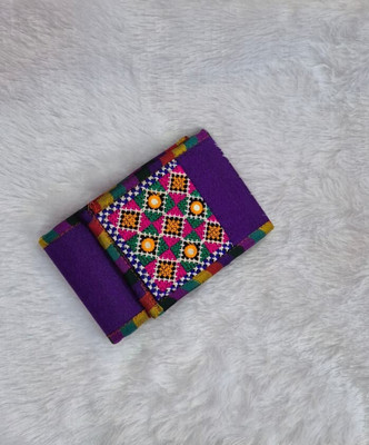 Touch Of Kutch Purple Sling Bag TOK Sling Bag