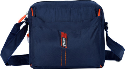 SAHAB Blue Sling Bag NEVI BLUE SLING, SIDE OR MASSENGER BAG
FOR MEN AND WOMEN