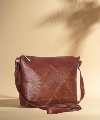 blubags Tan Sling Bag SB-01-Light Brown_19