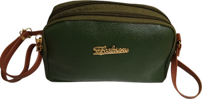 trusty trades Green Sling Bag DARK GREEN COLOR SLING BAG FOR WOMEN/BEST QUALITY