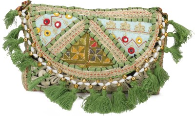 Shristi handicraft Tan Sling Bag 1