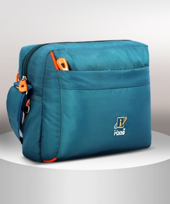 i-bag Green Sling Bag Blue Men & Women Sling Bag