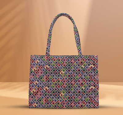 FIAGO Multicolor Tote Elegant Everyday Tote Bag for Women