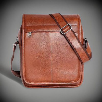 JairaJ Tan Sling Bag Men Sling Bag extra large