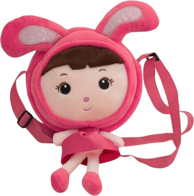forevercarry Multicolor Sling Bag Soft Doll Sling Bag for Kids - Cute & Comfy Carry Buddy