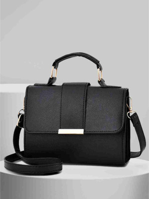 Cleto Black Sling Bag HAMZACLT BA1_BLACK_12