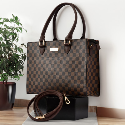 FOR THE BEAUTIFUL YOU Multicolor, Brown Satchel Satchel
