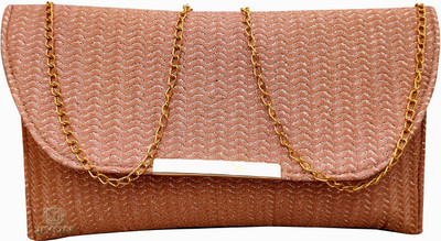 JIVON Pink Sling Bag net sling bag