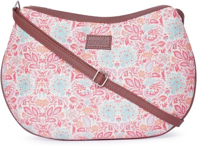 Zouk Multicolor Shoulder Bag Mangalore Blossoms Structured Shoulder Bag